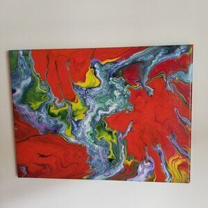 Abstract Acrylic Painting Original